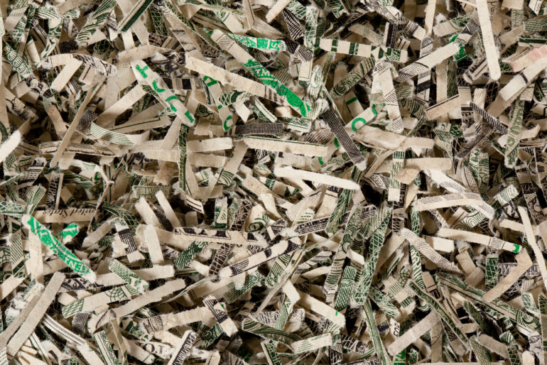 Shredded Money